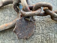 2No. 10mm SINGLE LEG LIFTING CHAINS - 7