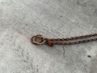 2No. 10mm SINGLE LEG LIFTING CHAINS - 2