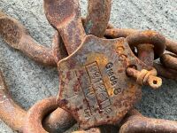 2No. 10mm SINGLE LEG LIFTING CHAINS - 7