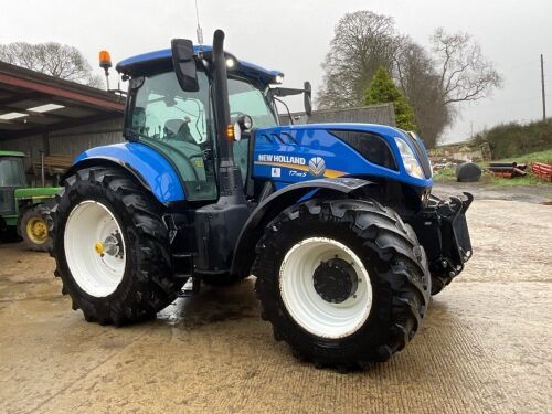 NEW HOLLAND T7.195S 4WD POWER COMMAND TRACTOR