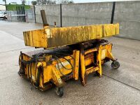 JCB 8FT HYDRAULIC ROAD BRUSH TO SUIT FORKLIFT - 5