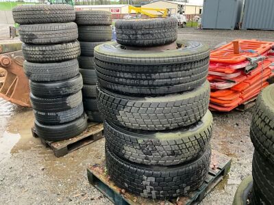 APPROX. 5No. ASSORTED PART WORN TYRES & RIMS