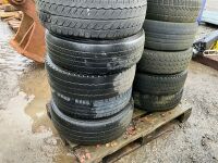 APPROX. 16No. ASSORTED PART WORN TYRES & RIMS - 4