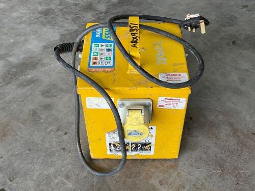 1.2KVA 110v TRANSFORMER BOX
