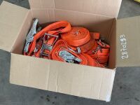 APPROX 10No. UNUSED RATCHETS & STRAPS (ORANGE) - 2