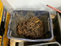 PALLET OF ASSORTED CHAINS, TIGHTNERS, RATCHETTS & STRAPS - 2