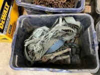PALLET OF ASSORTED CHAINS, TIGHTNERS, RATCHETTS & STRAPS - 5
