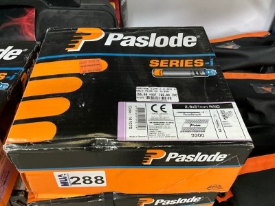 APPROX 3300No. UNUSED PASLODE 51mm NAILS