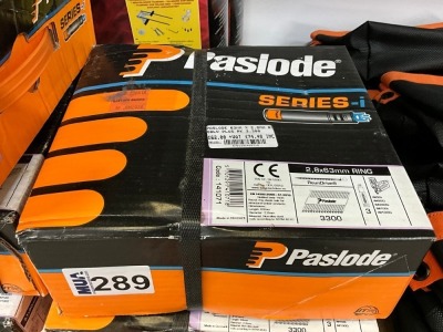 APPROX 3300No. UNUSED PASLODE 63mm NAILS