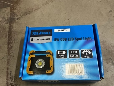 UNUSED TALA TOOLS 5W LED COB SPOTLIGHT