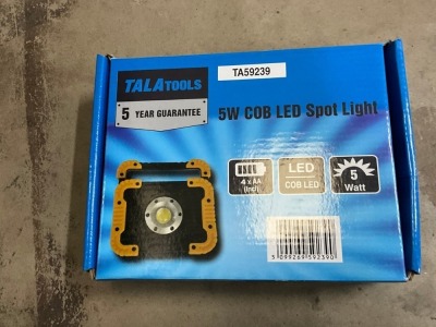 UNUSED TALA TOOLS 5W LED COB SPOTLIGHT