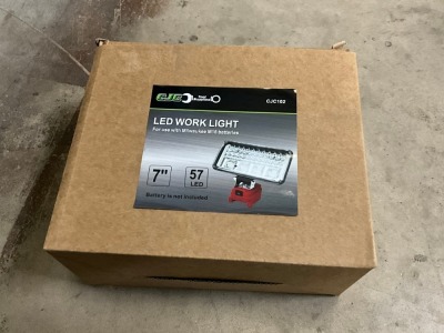 UNUSED CJC 57 LED 7" CORDLESS WORKLIGHT