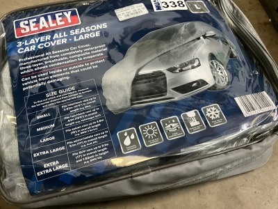 UNUSED SEALEY ALL SEASON LARGE CAR COVER