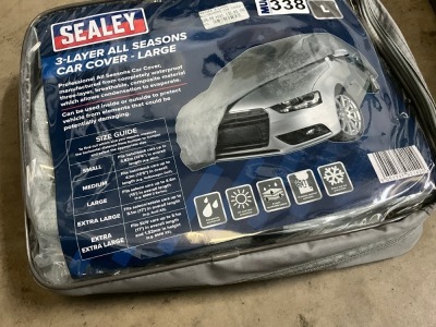 UNUSED SEALEY ALL SEASON LARGE CAR COVER