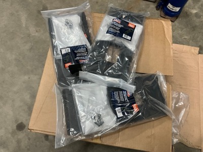 3No. UNUSED SEALEY MOTORCYCLE HELMET & JACKET HOOKS