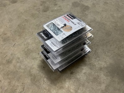 5No. UNUSED TREND COARSE THREAD POCKET SCREWS