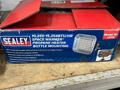 UNUSED SEALEY LP13 GAS HEATER