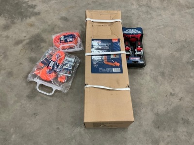 UNUSED SEALEY MOTORCYCLE ROLL IN WHEEL CLAMP