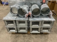 APPROX. 3No. PALLET TO INCLUDE ASSORTED MANDIJ, TROX & NUAIRE FIRE DAMPERS & VAVS - 3