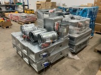 APPROX. 3No. PALLET TO INCLUDE ASSORTED MANDIJ, TROX & NUAIRE FIRE DAMPERS & VAVS - 4
