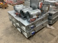 APPROX. 3No. PALLET TO INCLUDE ASSORTED MANDIJ, TROX & NUAIRE FIRE DAMPERS & VAVS - 5