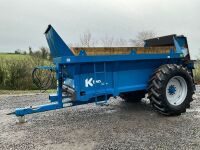 K TWO DUO 900 SINGLE AXLE DUNG SPREADER - 4