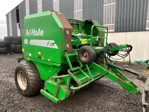 McHALE F550 ROUND BALER