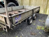 IFOR WILLIAMS 12ft x 6.6ft DROPSIDE GALVANISED TRAILER - 4