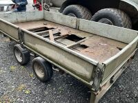 IFOR WILLIAMS 12ft x 6.6ft DROPSIDE GALVANISED TRAILER - 7