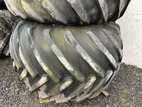 2No. FLOATATION RIMS & TYRES 66x43.00-25NHS - 3