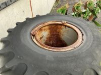 2No. FLOATATION RIMS & TYRES 66x43.00-25NHS - 4