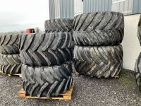 4No. RIMS & TYRES TO SUIT JOHN DEERE TRACTOR