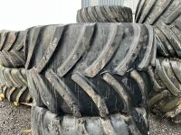4No. RIMS & TYRES TO SUIT JOHN DEERE TRACTOR - 2