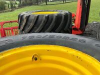 4No. RIMS & TYRES TO SUIT JOHN DEERE TRACTOR - 6