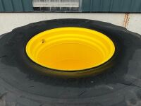 4No. RIMS & TYRES TO SUIT JOHN DEERE TRACTOR - 9