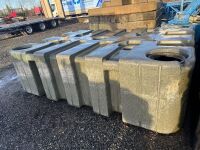 APPROX. 1000 GALLON PLASTIC WASTE WATER TANK (GREY) - 2