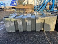 APPROX. 1000 GALLON PLASTIC WASTE WATER TANK (GREY) - 3