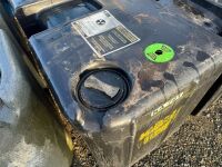 APPROX. 1000 GALLON PLASTIC WASTE WATER TANK (BLACK) - 5