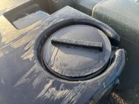 APPROX. 1000 GALLON PLASTIC WASTE WATER TANK (BLACK) - 8