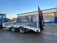 APPROX. 18.8ft x 8ft CHEIFTAIN 18 TON LOW LOADER ON AIR - 13