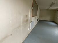 APPROX. 32ft x 10ft STEEL CLAD OPEN PLAN SITE OFFICE / CANTEEN - 8
