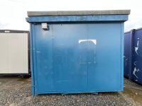 APPROX. 32ft x 10ft STEEL CLAD OPEN PLAN SITE OFFICE / CANTEEN - 10