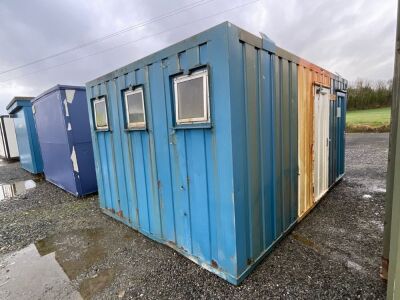 APPROX. 16ft x 10ft ANTI VANDAL COMBI TOILET BLOCK