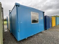 APPROX 30ft x 12ft OPEN PLAN CANTEEN / SITE OFFICE - 14