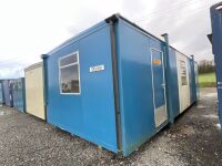 APPROX 30ft x 12ft OPEN PLAN CANTEEN / SITE OFFICE - 16