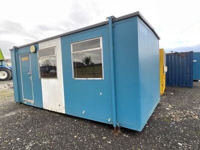 APPROX 20ft x 10ft OPEN PLAN SITE OFFICE