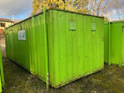 APPROX. 22ft x 9ft ANTI VANDAL WELFARE UNIT(K5160)