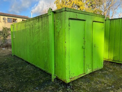 APPROX. 22ft x 8ft ANTI VANDAL WELFARE UNIT(K5082)