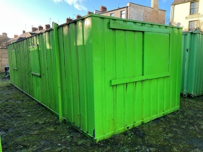 APPROX. 30ft x 10ft ANTI VANDAL 2 OFFICE / CANTEEN&nbsp; (K5649)&nbsp;