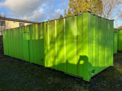 APPROX. 32ft x 10ft ANTI VANDAL TOILET & SHOWER BLOCK(K5642)